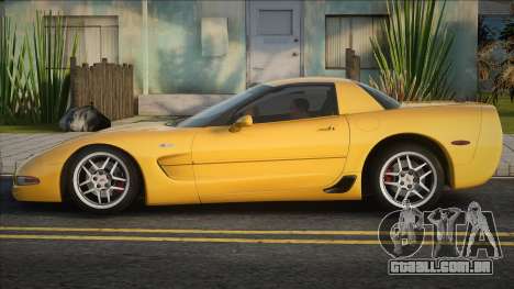 Chevrolet Corvette C5 Yellow para GTA San Andreas