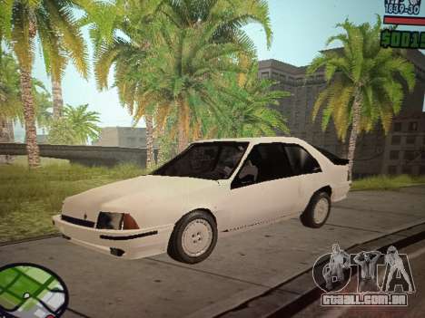 Renault Fuego GTA Max 1989 para GTA San Andreas