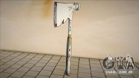 Novo jogo Axe from The Walking Dead para GTA San Andreas