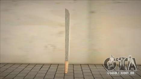 Modelo Katana atualizado para GTA San Andreas