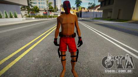 Fan Deadpool para GTA San Andreas