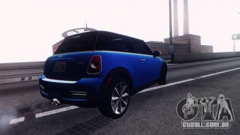 Mini Cooper S 2011 para GTA San Andreas