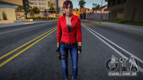 Claire Redfield [RE2 Remake Style] para GTA San Andreas