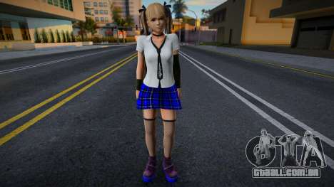 Marie Rose in School Uniform - Blue para GTA San Andreas