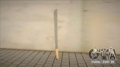 Modelo Katana atualizado para GTA San Andreas