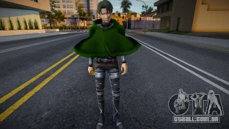 Levi Ackerman Season 4 Shingeki no Kyojin para GTA San Andreas