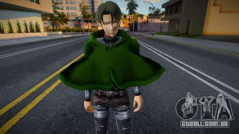 Levi Ackerman Season 4 Shingeki no Kyojin para GTA San Andreas