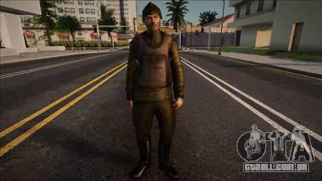 USSR Soldier v2 para GTA San Andreas