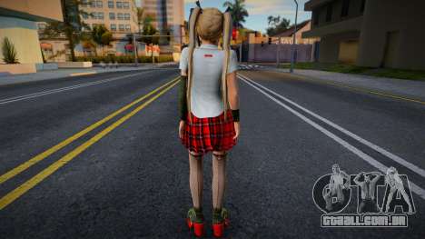 Marie Rose in School Uniform - Red para GTA San Andreas