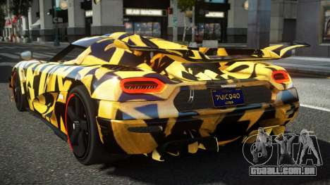 Koenigsegg Agera One RWZ S7 para GTA 4