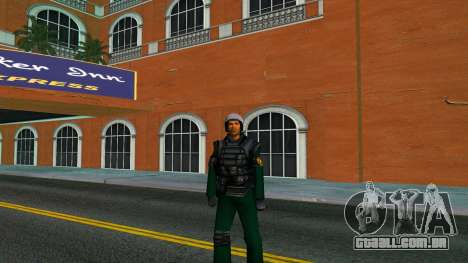 Tommy as Finnish Border Guard SWAT para GTA Vice City