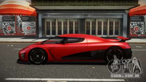 Koenigsegg Agera TGD para GTA 4