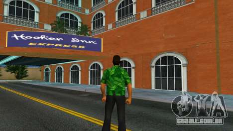 Modern palm shirts for Tommy v3 para GTA Vice City