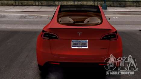 2023 Tesla Model Y V1 para GTA 4