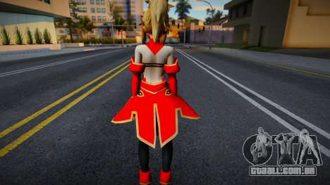 [Fate: Grand Order] Mordred Pendragon para GTA San Andreas