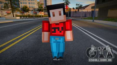 João Vitor Manhanini (Eu) Minecraft para GTA San Andreas