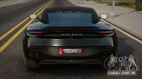 Aston Martin DBS Superleggera Blek para GTA San Andreas