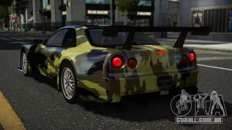 Nissan Skyline R34 XF-R S4 para GTA 4