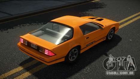 Chevrolet Camaro IROC-Z RF para GTA 4