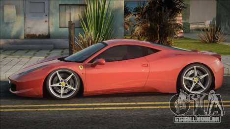 2010 Ferrari 458 Italia Red para GTA San Andreas