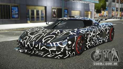 Koenigsegg Agera One RWZ S6 para GTA 4