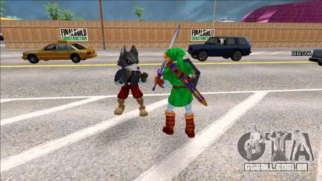 Lobo de Super Smash Bros Melee para GTA San Andreas