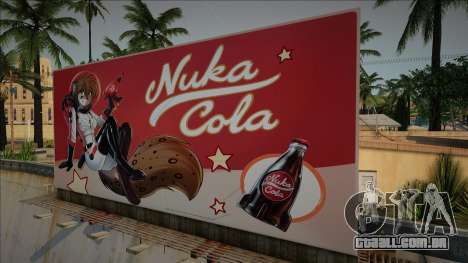 Outdoor com anúncios da Nuka Cola para GTA San Andreas