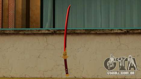 Red Katana para GTA Vice City