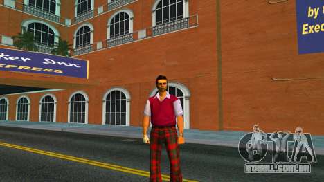 Claude from GTA 3 [Player4] para GTA Vice City