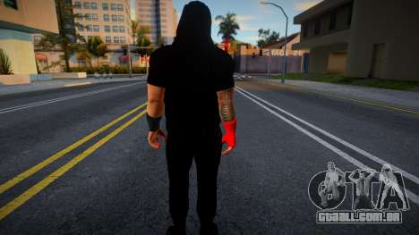 Roman Reigns T-Shirt with Gloves (LEVELS ABOVE) para GTA San Andreas