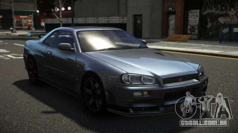 Nissan Skyline R34 ZL-R para GTA 4