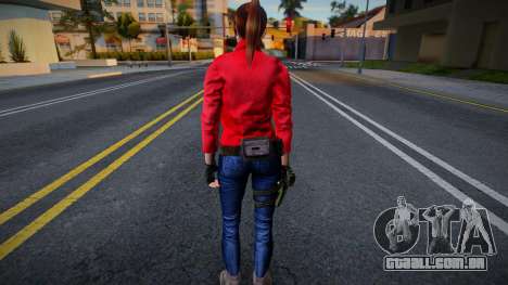 Claire Redfield [RE2 Remake Style] para GTA San Andreas