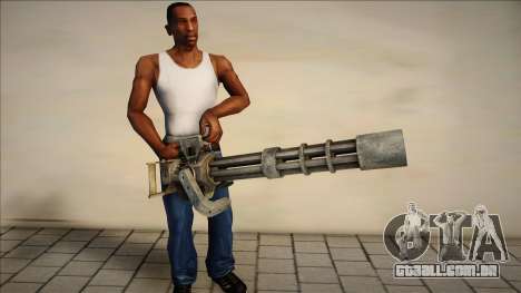 Minigun from MW para GTA San Andreas