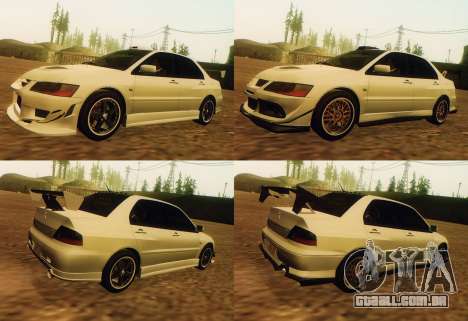 Mitsubishi Lancer Evolution IX FQ-360 2007 para GTA San Andreas