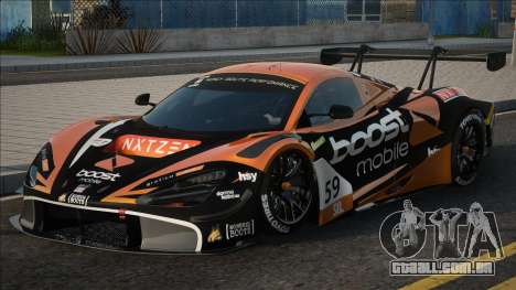 Mclaren 720 GT3 Ver para GTA San Andreas