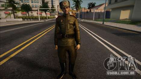 USSR Soldier v9 para GTA San Andreas