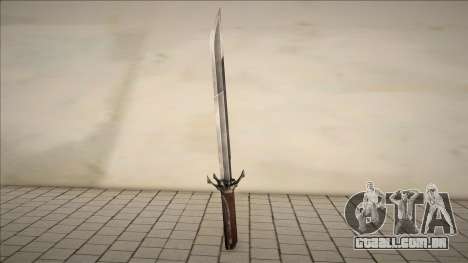 Espada de Corvo de Dishonored para GTA San Andreas