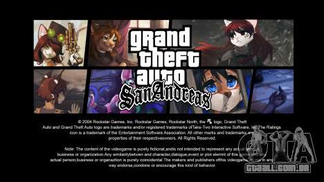 Furry Loadscreens v1.0 para GTA San Andreas