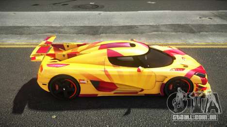 Koenigsegg Agera One RWZ S2 para GTA 4