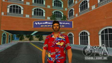 Modern palm shirts for Tommy v1 para GTA Vice City