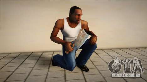 Cutelo Enferrujado de Fallout New Vegas para GTA San Andreas