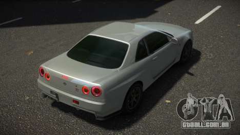 Nissan Skyline R34 BGD para GTA 4