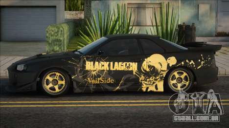 Nissan R34 GT-R Street Drag Model para GTA San Andreas