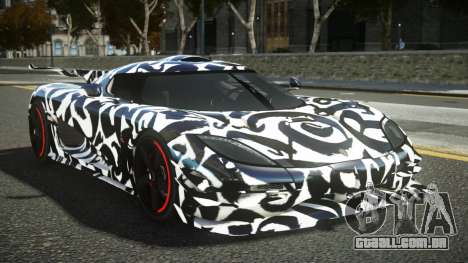 Koenigsegg Agera One RWZ S8 para GTA 4