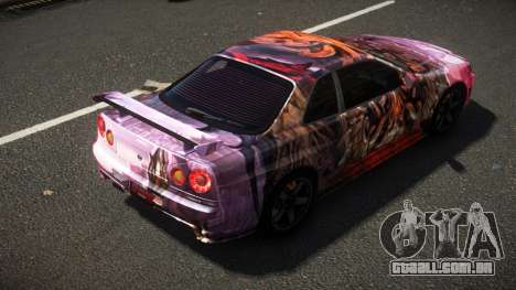 Nissan Skyline R34 ZL-R S9 para GTA 4