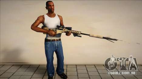 Novo modelo de rifle de precisão para GTA San Andreas