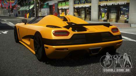 Koenigsegg Agera ZMS para GTA 4