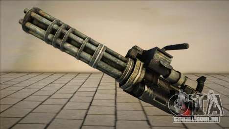 Modelo de Minigun atualizado para GTA San Andreas