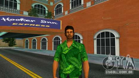 Modern palm shirts for Tommy v3 para GTA Vice City