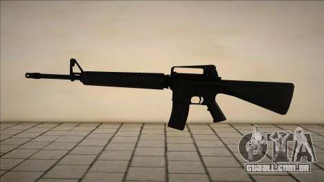 M4 cromado para GTA San Andreas